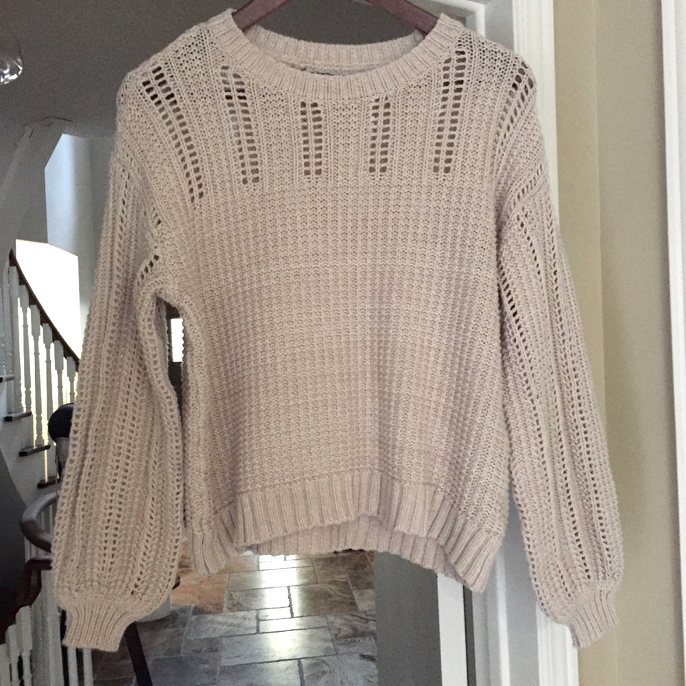 Sweet crocheted sweater